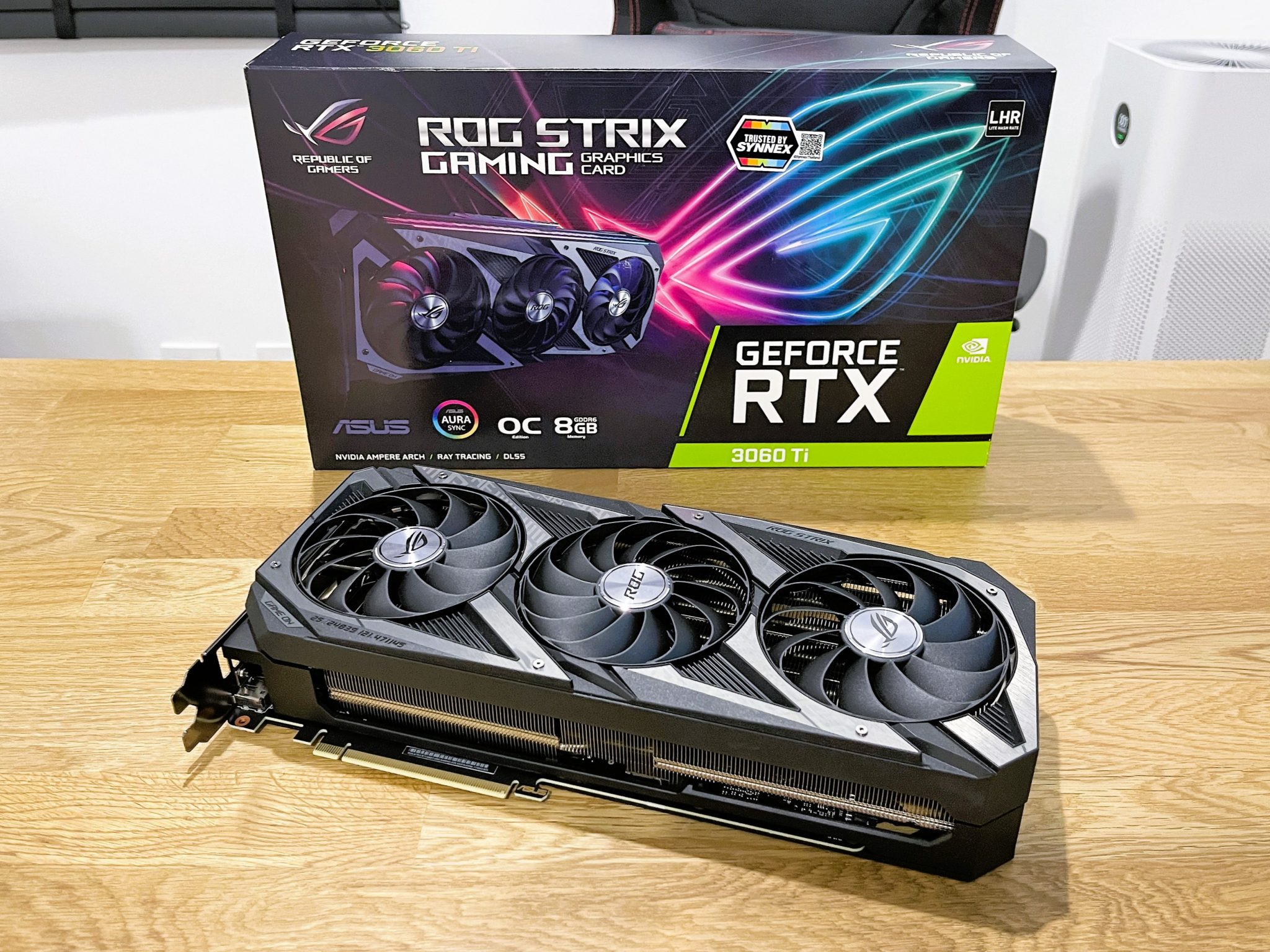 รีวิว Asus Rog Strix Geforce Rtx 3060 Ti Oc Edition 8gb