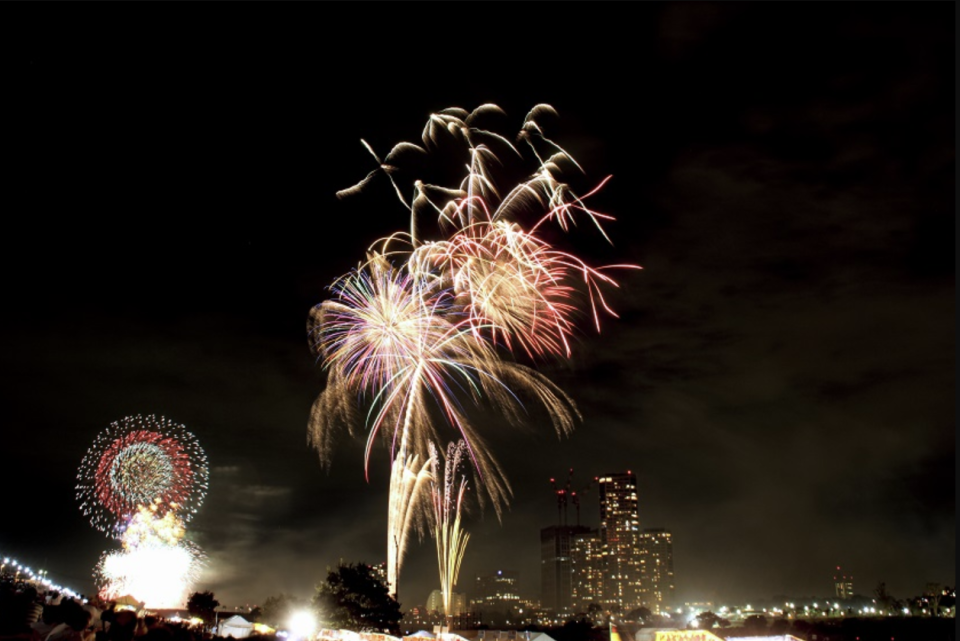 Tamagawa Fireworks Festival