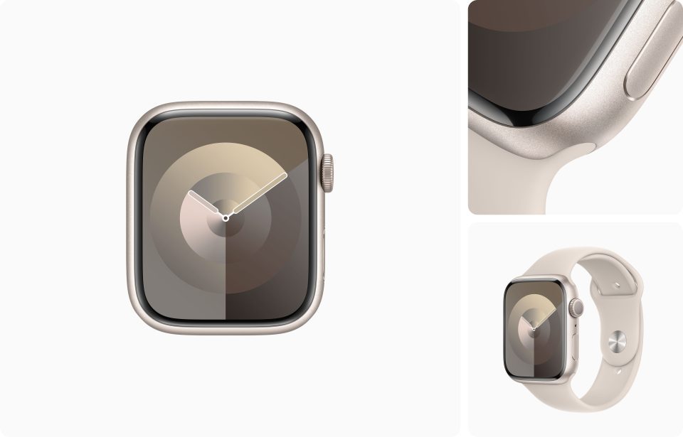 Apple Watch Series 9 starlight