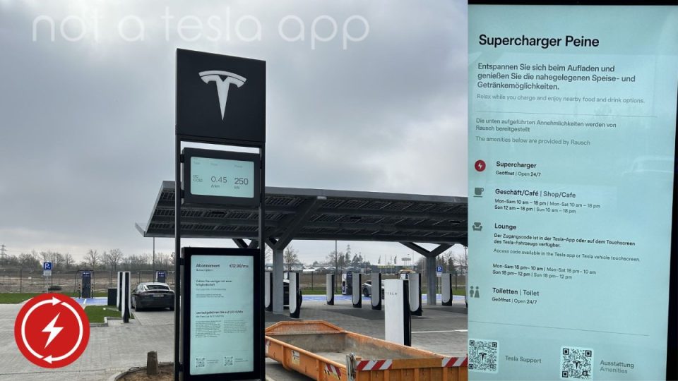 Tesla supercharger station 4