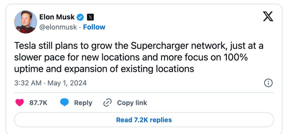 Elon supercharger